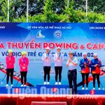 Tuyên Quang giành 3 Huy chương Vàng tại Giải Đua thuyền Rowing và Canoeing vô địch trẻ quốc gia