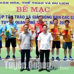 Bế mạc Giải quần vợt Cúp Tân Trào các câu lạc bộ tỉnh Tuyên Quang mở rộng