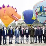 22 khinh khí cầu đến từ 7 quốc gia đã bay trên bầu trời Tuyên Quang