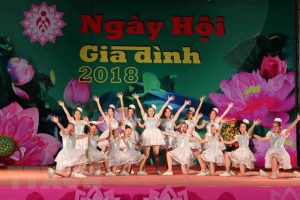 Tiết mục văn nghệ tại Ngày hội Gia đình Việt Nam 2018