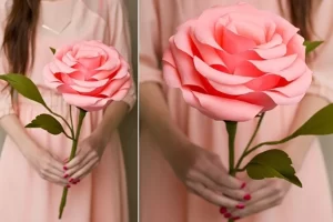 Cách làm hoa bằng giấy A4 nhanh chóng chỉ qua 5 bước cơ bản