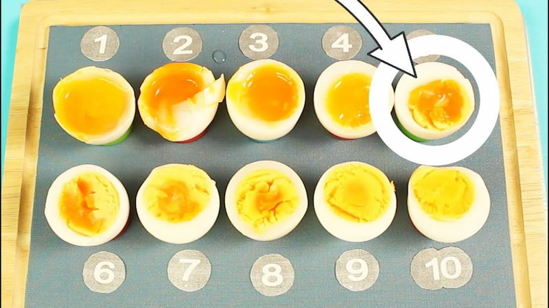 Luộc trứng bao nhiêu phút thì chín?