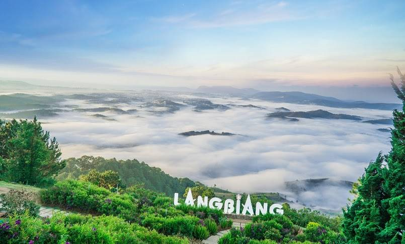 Núi Langbiang là cảnh đẹp Đà Lạt ấn tượng