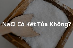 Cách Nhận Biết NaCl Có Kết Tủa Không Cực Kỳ Chuẩn Xác