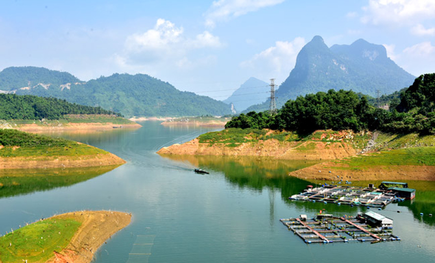 Nhà máy Thủy điện Tuyên Quang là công trình lớn của miền Bắc 