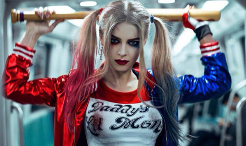 Các nhân vật hóa trang Halloween Harley Quinn