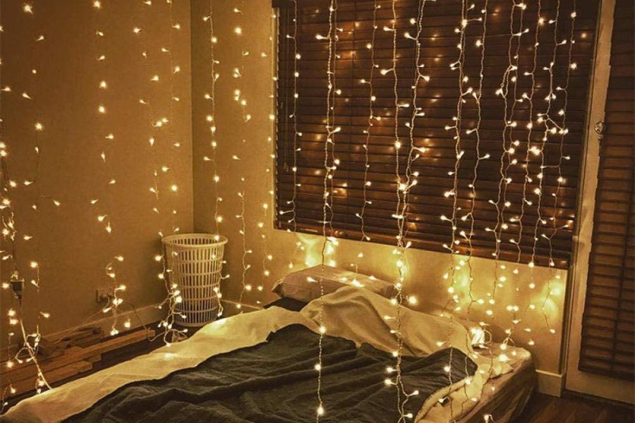 Cách trang trí phòng ngủ bằng đèn